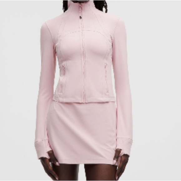 Pink Haze Define Jacket Cropped Nulu Size 4 - Picture 1 of 4